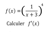 Dérivée de u puissance n